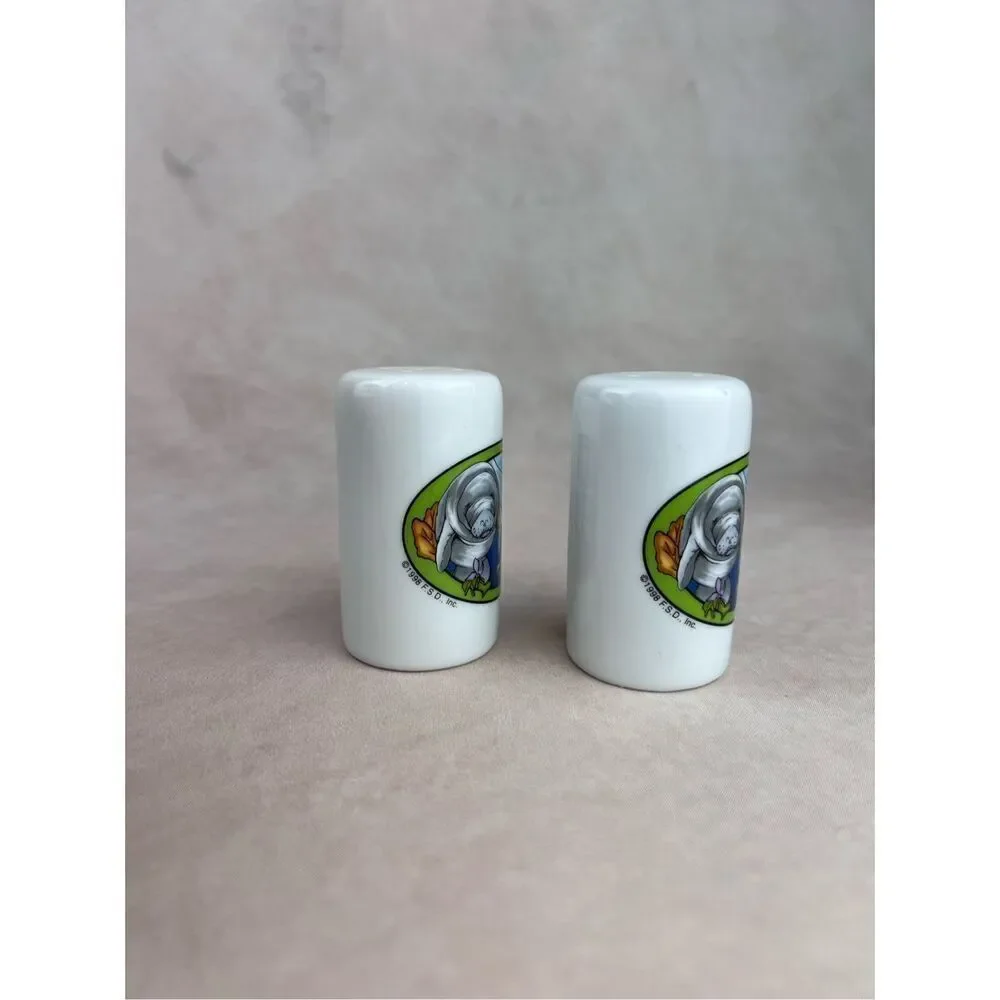 Vintage Manatee Sea Life Salt and Pepper Shakers